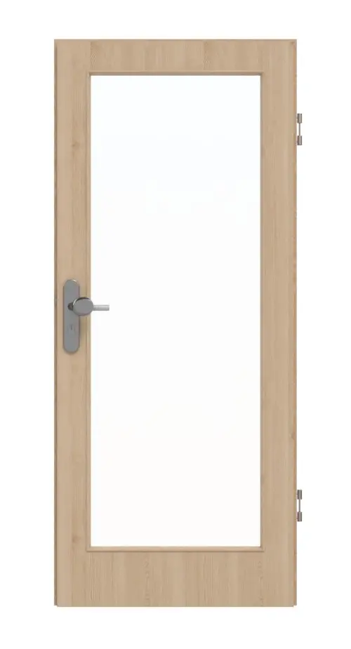 GARANT drzwi wejściowe do mieszkania Authentic Agat CePaL z przeszkleniem LA-3