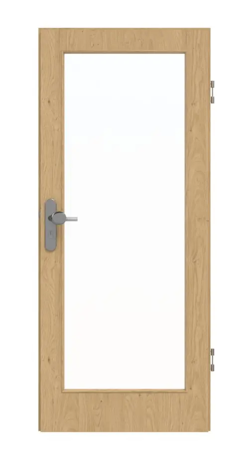 GARANT drzwi wejściowe do mieszkania Authentic Asteiche CePaL z przeszkleniem LA-3