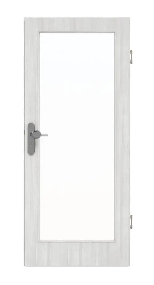 DRZWI WEJŚCIOWE GARANT Authentic Grigio CePaL z przeszkleniem LA-3