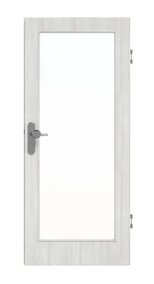 GARANT drzwi wejściowe do mieszkania Authentic Grigio GCK08 z przeszkleniem LA-3