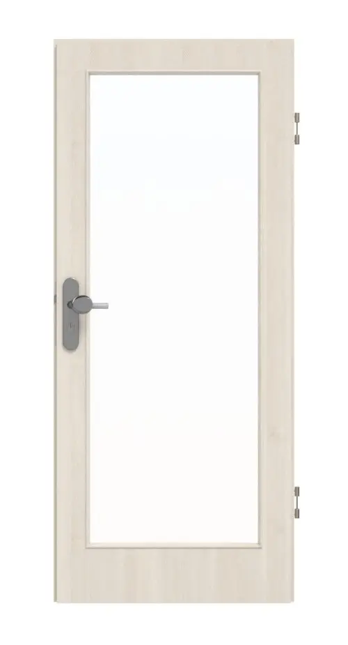 Drzwi wejściowe do mieszkania GARANT Authentic Perl GCK08 z przeszkleniem LA-3