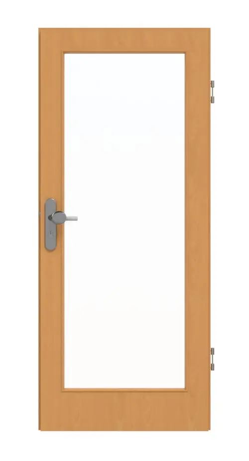 GARANT drzwi wejściowe do mieszkania buk ekskluzywny GCK08 z przeszkleniem LA-3