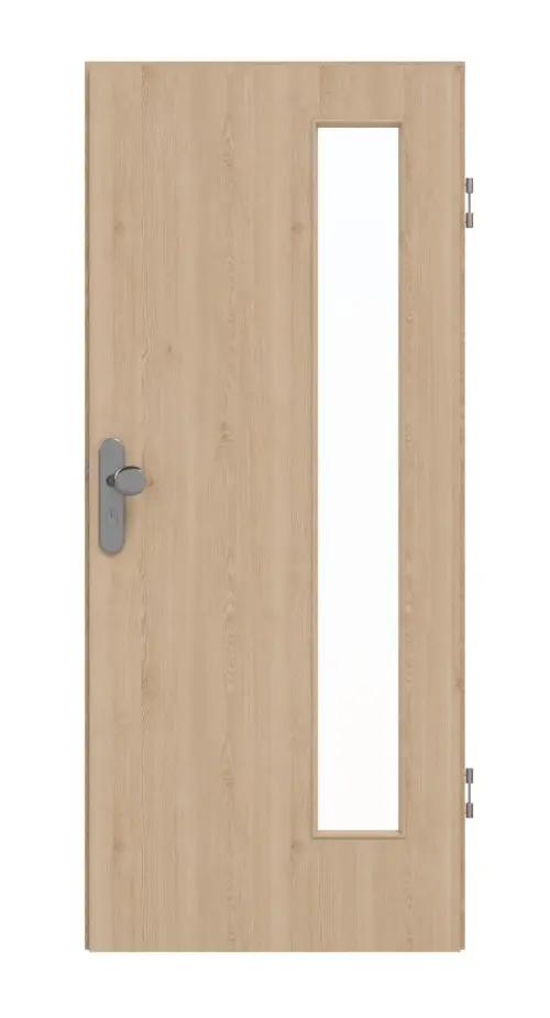 Drzwi wejściowe GARANT Authentic Achat GCK08 z przeszkleniem LA-4 po stronie zawiasów