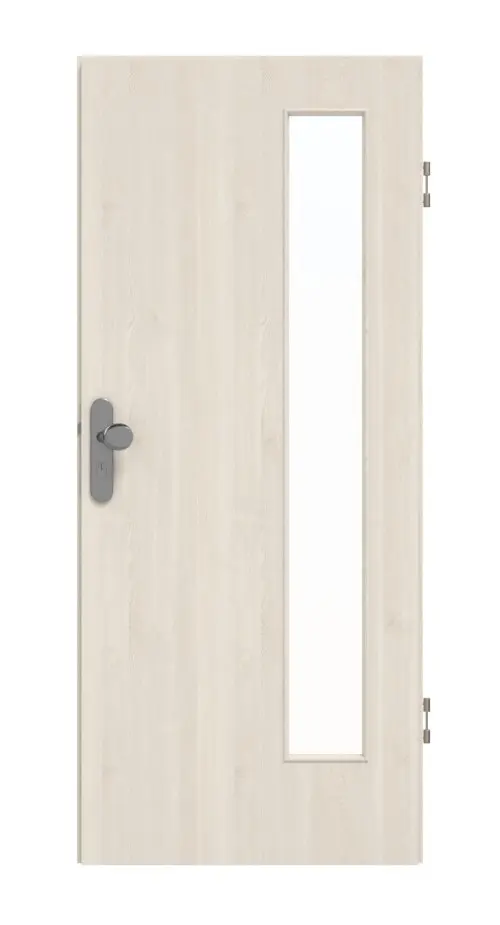 DRZWI WEJŚCIOWE GARANT Authentic Perl GCK08 z przeszkleniem LA-4 po stronie zawiasów