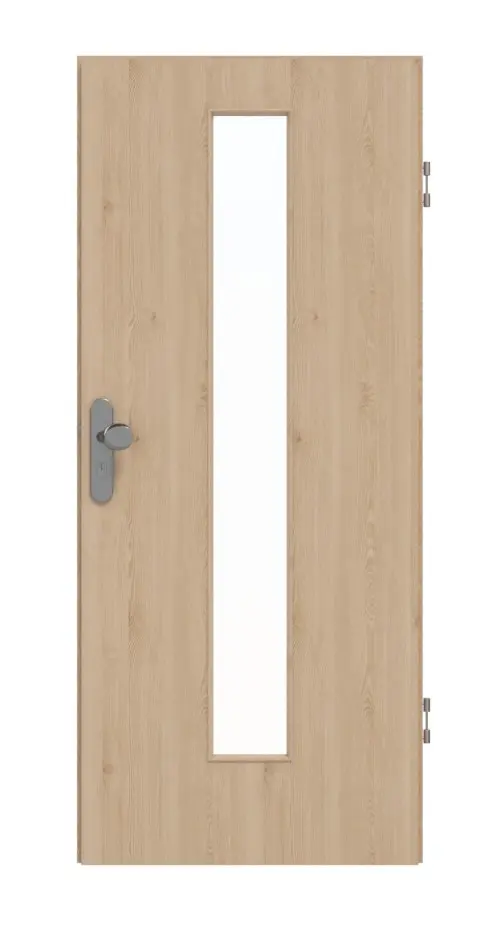 Drzwi wejściowe GARANT Authentic Achat CePaL z oknem LA-4 na środku