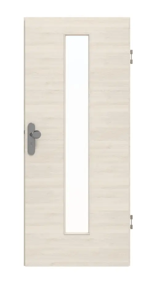 GARANT Drzwi wejściowe do mieszkania Quer Authentic Perl GCK08 z przeszkleniem LA-4 centralnie