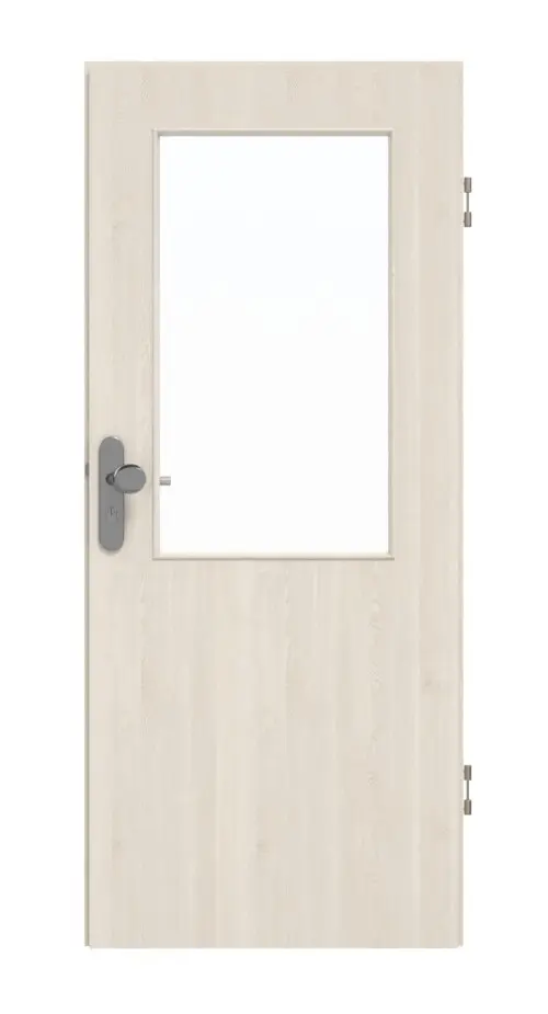 GARANT drzwi wejściowe do mieszkania Authentic Perl CePaL z przeszkleniem LA-6