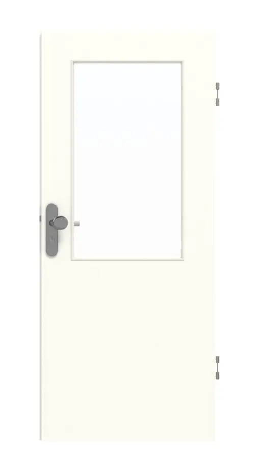 GARANT drzwi wejściowe do mieszkania W1000ST9 Premium biały GHK08 z przeszkleniem LA-6