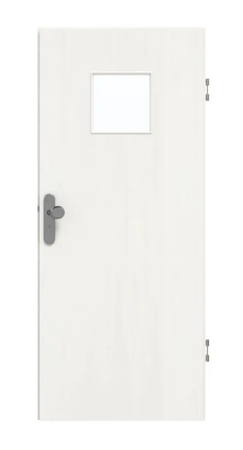 GARANT drzwi wejściowe do mieszkania Authentic Bianco GCK08 z przeszkleniem LA-7