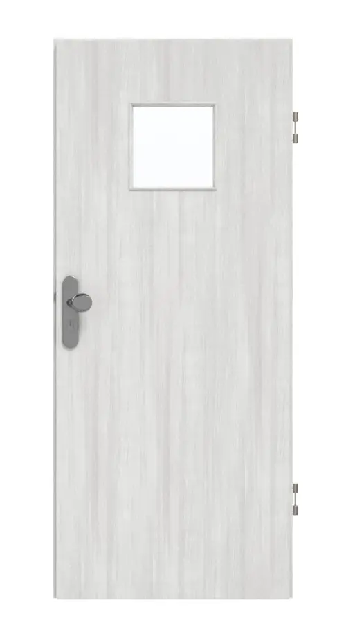 GARANT drzwi wejściowe do mieszkania Authentic Grigio GCK08 z przeszkleniem LA-7