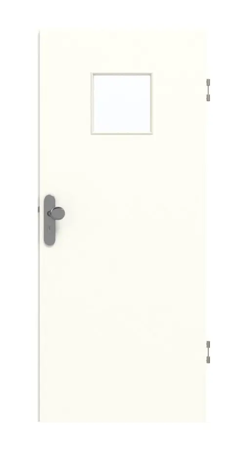 GARANT drzwi wejściowe do mieszkania W1000ST9 Premium biały GHK08 z przeszkleniem LA-7