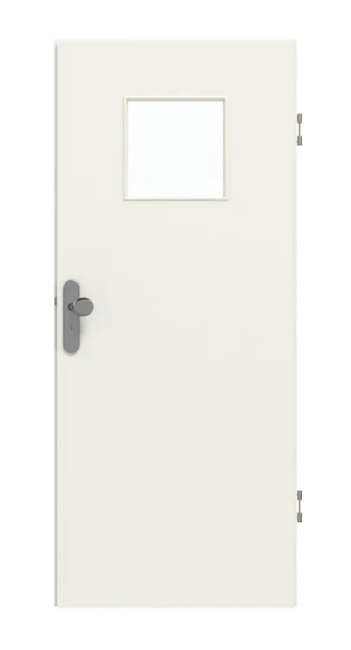 GARANT drzwi wejściowe do mieszkania 0135-60 Rain Resopal z przeszkleniem LA-8