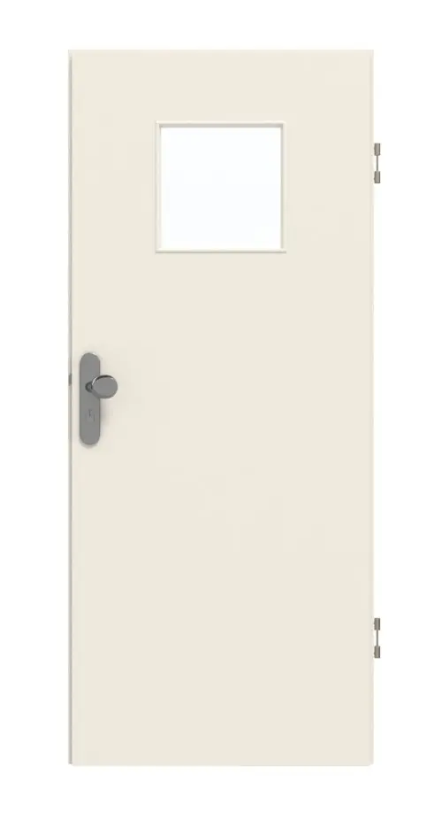 GARANT drzwi wejściowe do mieszkania 0140-60 Dawn Resopal z przeszkleniem LA-8
