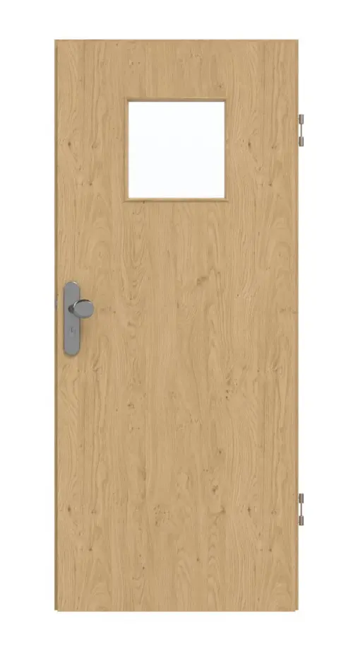 GARANT drzwi wejściowe do mieszkania Authentic Asteiche CePaL z przeszkleniem LA-8