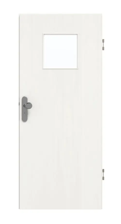 GARANT drzwi wejściowe do mieszkania Authentic Bianco GCK08 z przeszkleniem LA-8