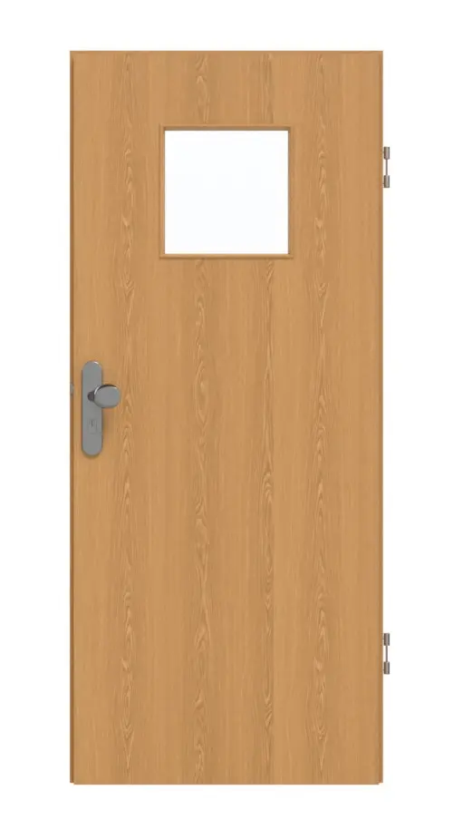 GARANT drzwi wejściowe do mieszkania dąb Premium GCK08 z przeszkleniem LA-8