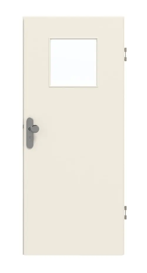 GARANT drzwi wejściowe do mieszkania 0140-60 Dawn Resopal z przeszkleniem LA-9