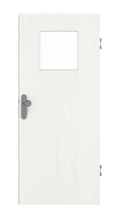 GARANT drzwi wejściowe do mieszkania Authentic Bianco GCK08 z przeszkleniem LA-9