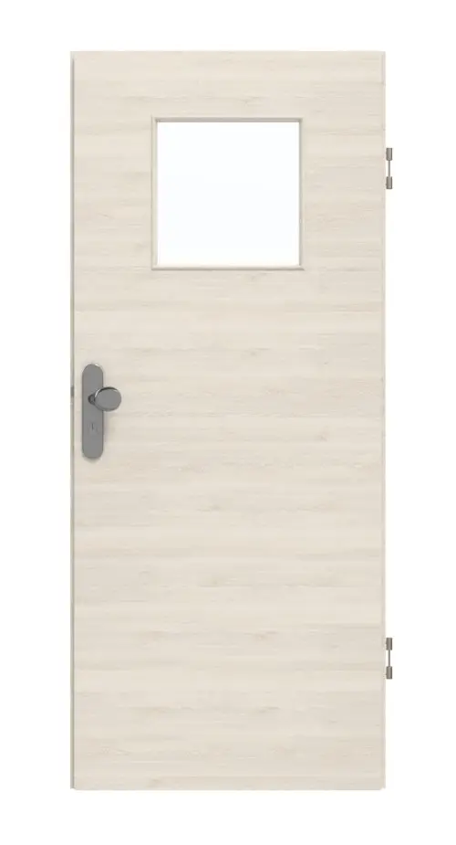 GARANT Drzwi wejściowe do mieszkania Quer Authentic Perl GCK08 z przeszkleniem LA-9