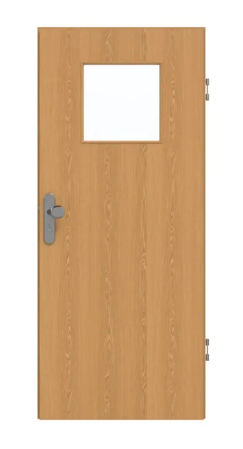Garant drzwi wejściowe do mieszkania dąb Premium GCK08 z przeszkleniem LA-9