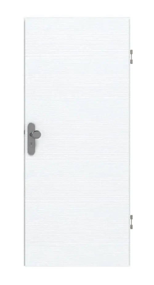 Frontansicht von CLASSEN Wohnungseingangstür Weiß Struktur CPL 4.1