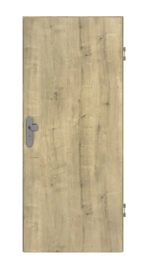 Widok frontowy drzwi wejściowych do mieszkania marki CLASSEN Hamilton dąb CPL 4.1