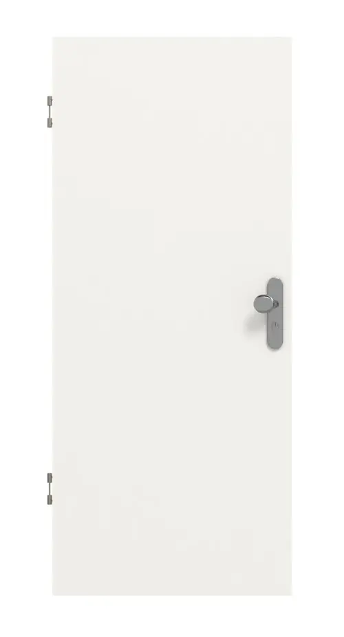 SCHÖRGHUBER drzwi wejściowe do mieszkania obiektu RAL 9016 biały beskidzki lakier
