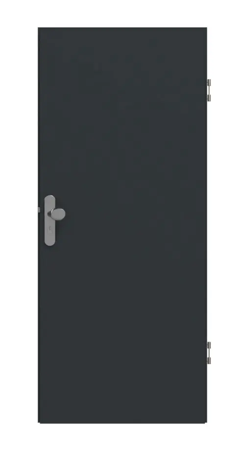 GARANT drzwi wejściowe do mieszkania U12000SD wulkaniczna czerń GHK08