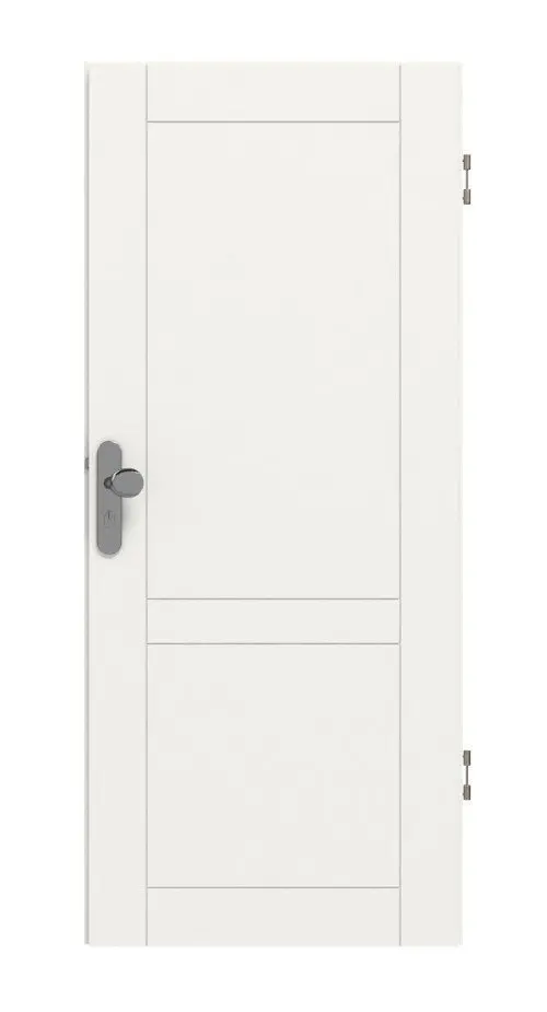 HÖRMANN drzwi wejściowe do mieszkania Groove 92 biały lakier DesignLine