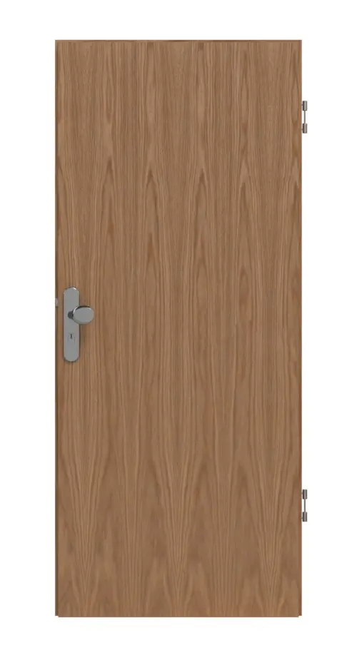 KILSGAARD Drzwi wejściowe do mieszkania Typ 52 Dąb naturalny lakierowany fornirowane z prawdziwego drewna