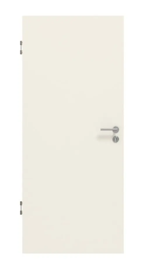Widok frontowy drzwi energooszczędnych klasyczna biel RAL 9010 WestaLack - Westag & Getalit