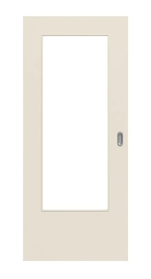 JELD-WEN drzwi przesuwne do pomieszczeń wilgotnych Cotton HPL-Urban z przeszkleniem LÖ-23