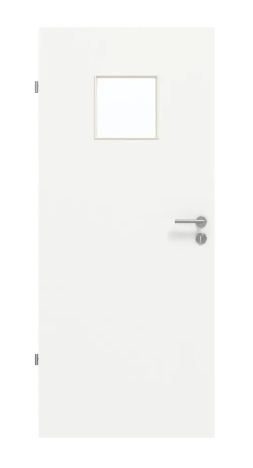 GARANT drzwi do pomieszczeń wilgotnych U11209SD szarotka GHK08 z wycięciem na szybę LA-7