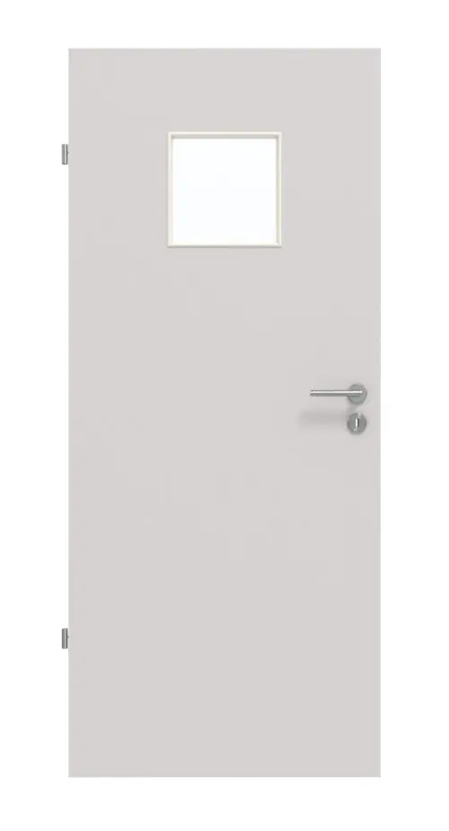 GARANT drzwi do pomieszczeń wilgotnych U12188SD jasnoszary GHK08 z przeszkleniem LA-7