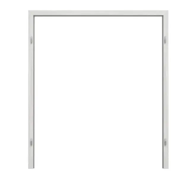 TEUTO Rama osłonowa do drzwi dwuskrzydłowych Authentic Grigio CPL z zaokrągloną krawędzią