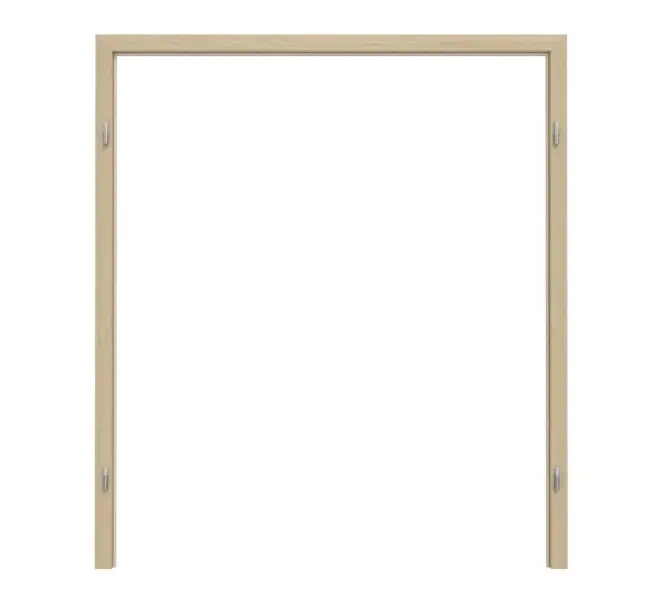 TEUTO rama osłonowa do drzwi dwuskrzydłowych klon Natura CPL z zaokrągloną krawędzią