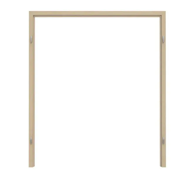 GARANT rama blokowa do drzwi dwuskrzydłowych Ahorn Natura CePaL z zaokrągloną krawędzią