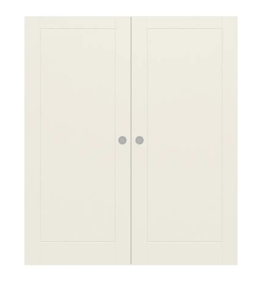 WESTAG dwuskrzydłowe drzwi przesuwne bretania Typ 3001 biały lakier