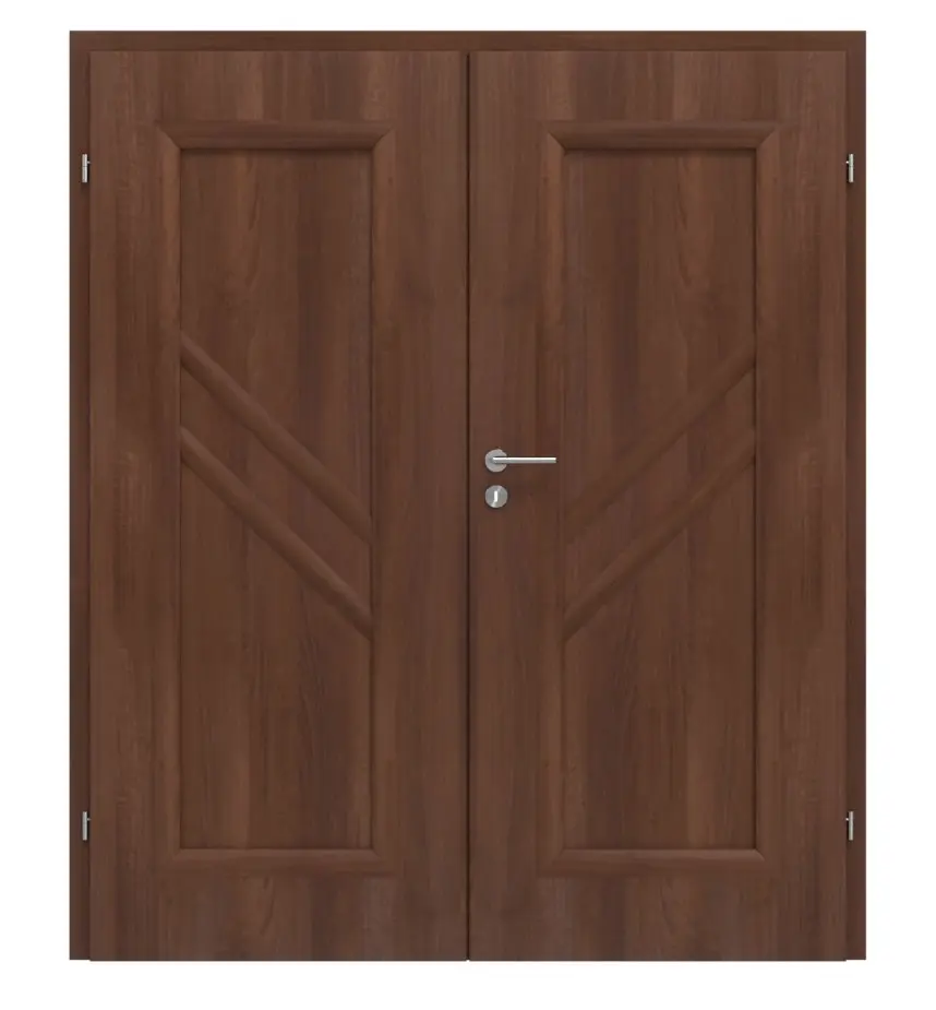 CLASSEN drzwi dwuskrzydłowe Antiope M1 orzech Primo w zestawie z ościeżnicą