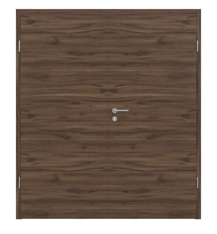 HÖRMANN drzwi dwuskrzydłowe dąb alpejski wzdłuż Duradecor ProLine z ościeżnicą