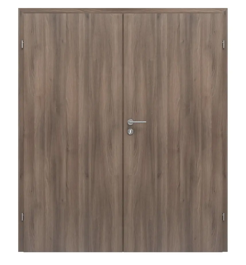 CLASSEN drzwi dwuskrzydłowe Century M1 jesion grafitowy Iridium z ościeżnicą