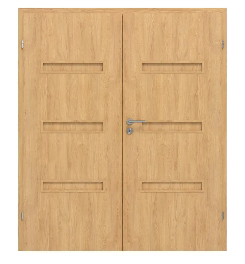 CLASSEN drzwi dwuskrzydłowe Century M5 dąb olejowane 3D Look w tym ościeżnica