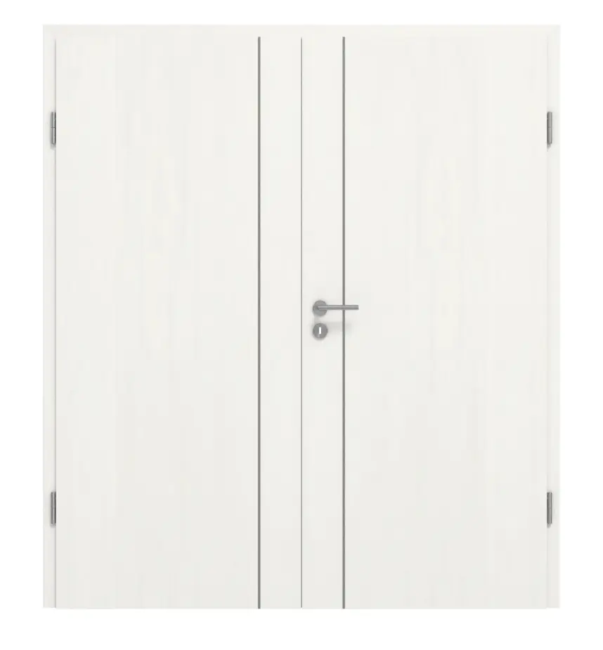 GARANT drzwi dwuskrzydłowe Corona 850 Authentic Bianco CePaL z ościeżnicą