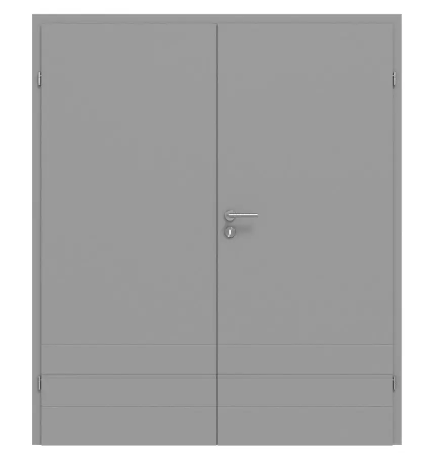 CLASSEN drzwi dwuskrzydłowe Evelin M7 szary RAL 7004 lakierowane