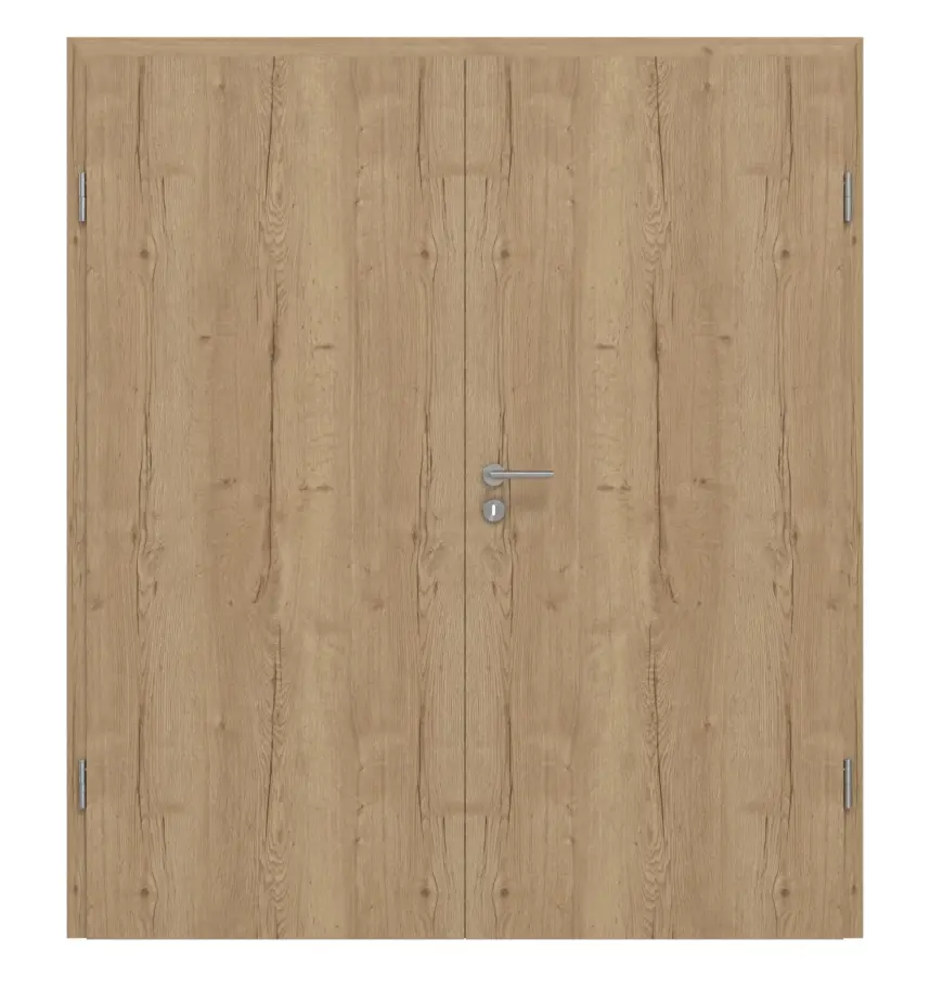 GARANT Drzwi podwójne wraz z ościeżnicą Authentic Dąb szczelinowy CePaL