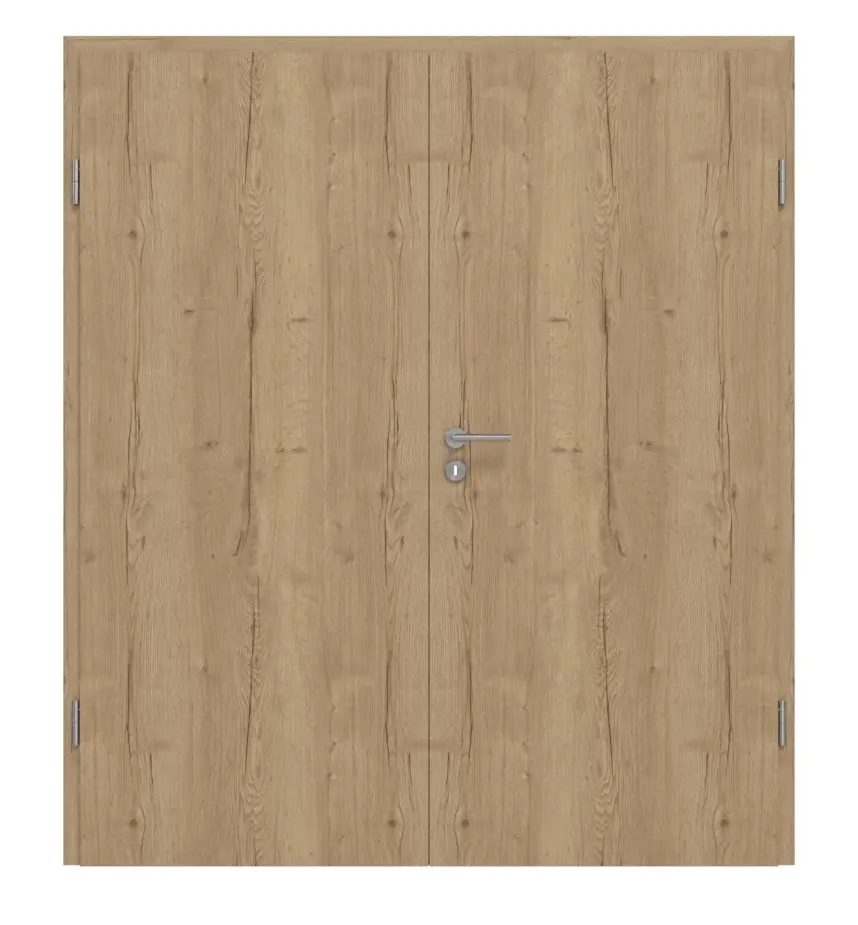 GARANT drzwi dwuskrzydłowe z ościeżnicą Authentic dąb szczelinowy GCK08