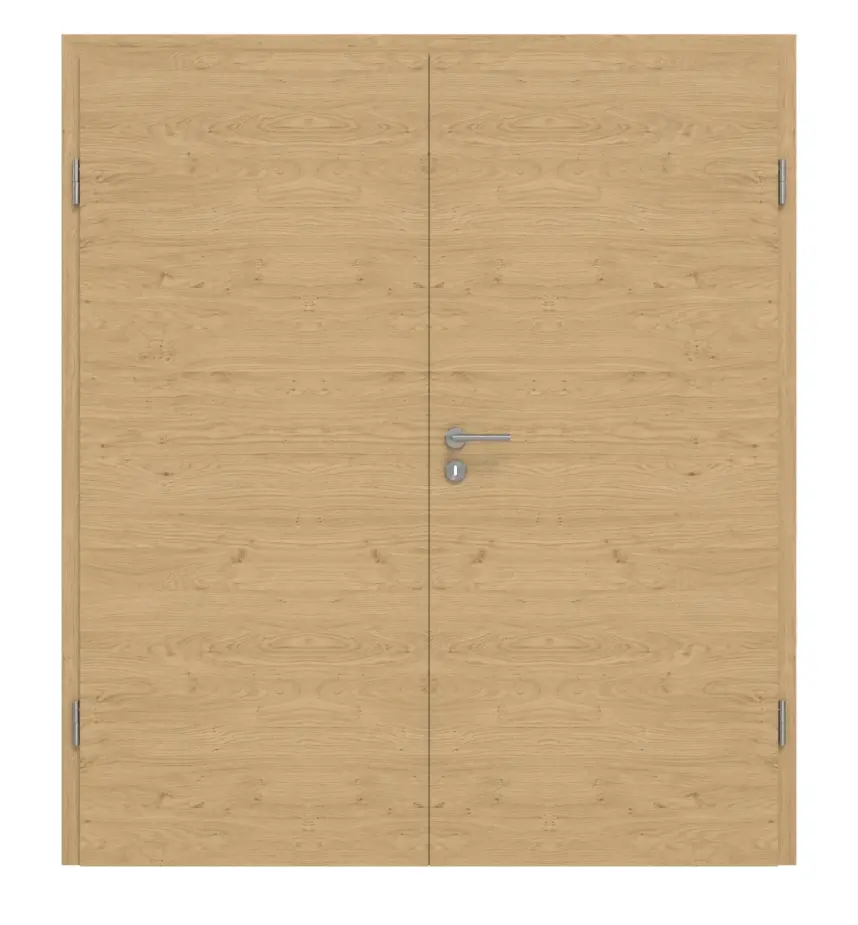 GARANT Drzwi dwuskrzydłowe z ościeżnicą, authentic dąb sękaty, układ poprzeczny CePaL
