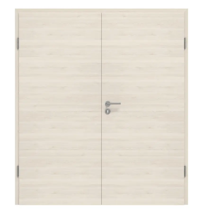 GARANT Drzwi dwuskrzydłowe wraz z ościeżnicą układ poprzeczny Authentic Perl GCK08