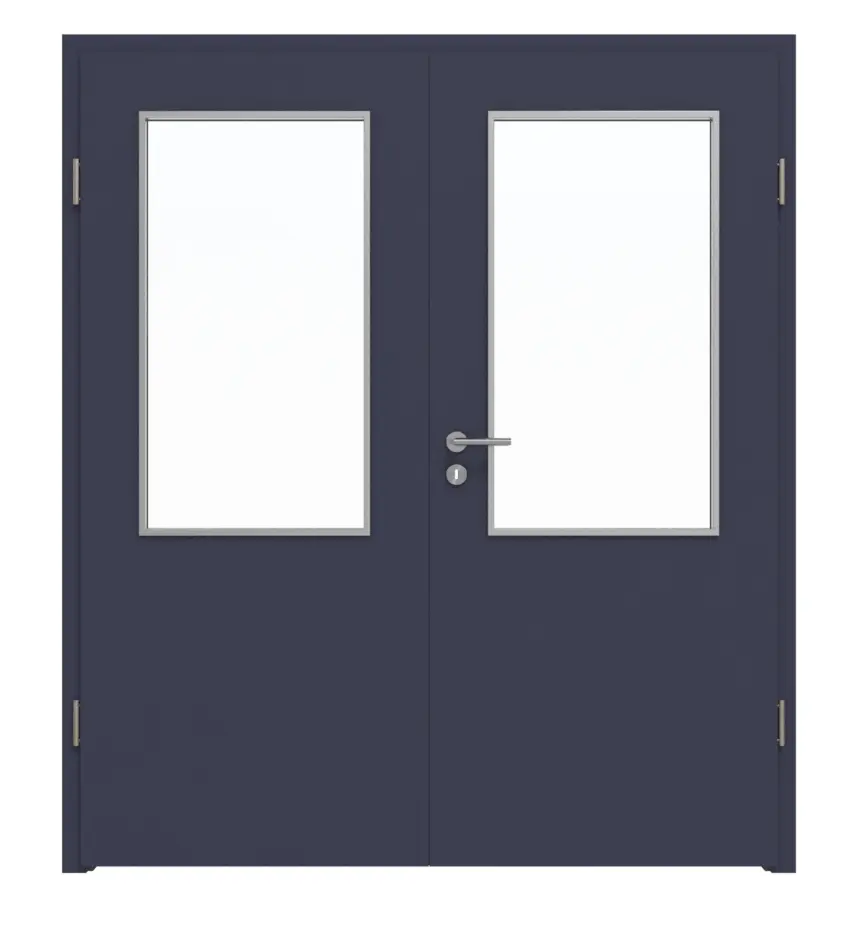 WESTAG drzwi dwuskrzydłowe Blu Fes FX 0754 FENIX NTM z przeszkleniem LA-100 z ościeżnicą