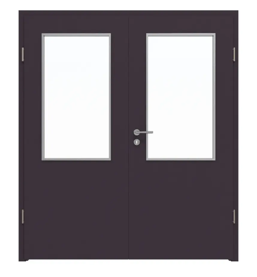 WESTAG drzwi 2-skrzydłowe Viola Orissa FX 0790 FENIX NTM z przeszkleniem LA-100 w zestawie z ościeżnicą